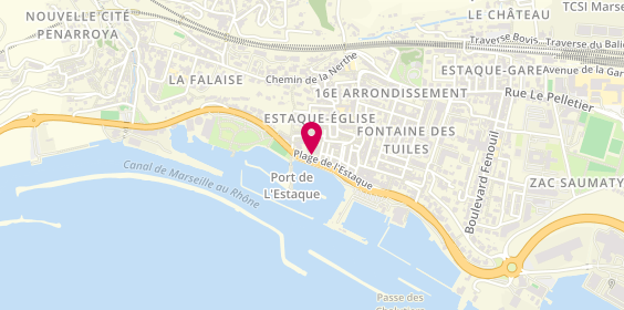 Plan de HARARI Nordine, Plages Corbiere Estaque
Route du Rove, 13016 Marseille