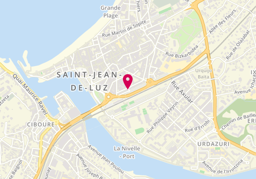 Plan de Pepe Joe, 7 Boulevard du Commandant Passicot, 64500 Saint-Jean-de-Luz
