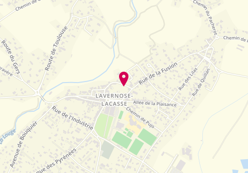 Plan de L'Ape Dolce, 26 Rue des Fontaines, 31410 Lavernose-Lacasse