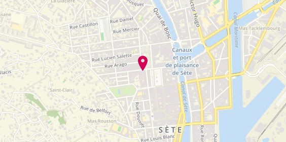 Plan de Grill House, 5 Rue Henri Barbusse, 34200 Sète