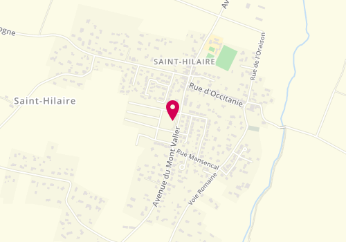 Plan de Chez Riko, Place Borde avenue du Mont Valier, 31410 Saint-Hilaire