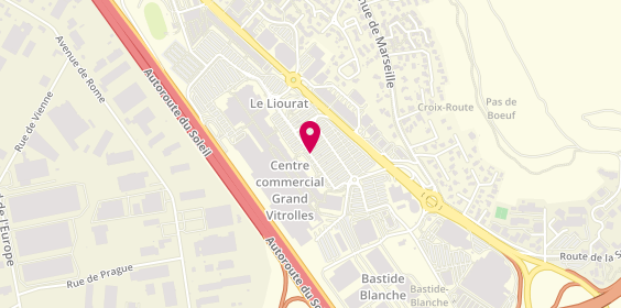 Plan de Centre Commercial Carrefour Grand Vitrolles, Ccr Grand Vitrolles
Route Nationale 113, 13127 Vitrolles