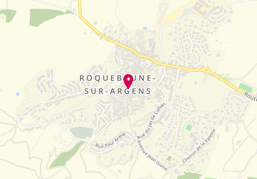 Plan de Le Roc Inside, 6 Boulevard de la Liberté, 83520 Roquebrune-sur-Argens