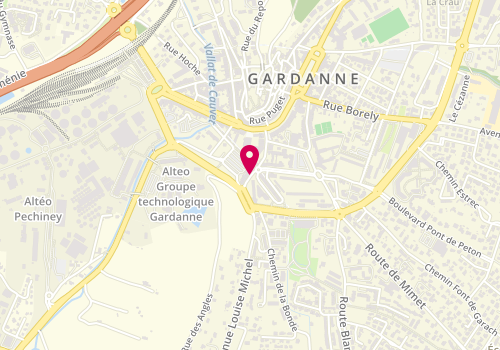 Plan de L'Atelier Sushi Gardanne, 24 Rue Jules Ferry, 13120 Gardanne