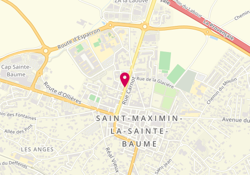 Plan de Le Tacos Palace, 122 avenue Maréchal Foch, 83470 Saint-Maximin-la-Sainte-Baume