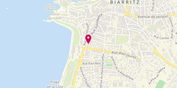 Plan de Carøe, 51 Rue Gambetta, 64200 Biarritz