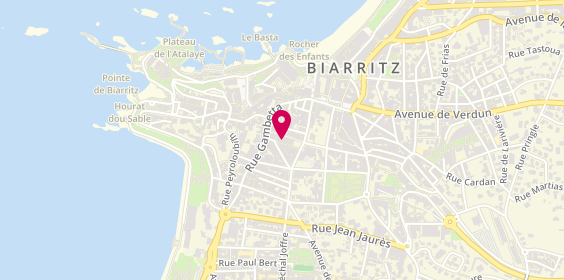Plan de L'Amuse Gueule, Centre Ville Place Sobradiel, 64200 Biarritz