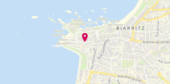 Plan de Bali Bowls, 4 Rue Gaston Larré, 64200 Biarritz