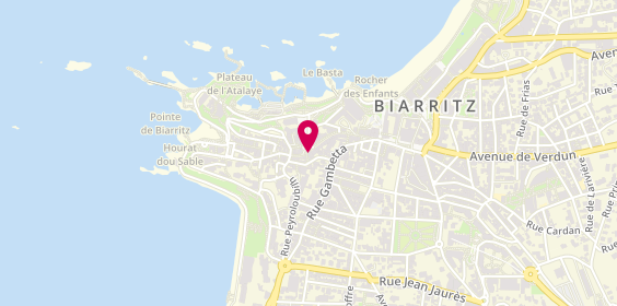 Plan de La Tireuse, 29 Rue Mazagran, 64200 Biarritz