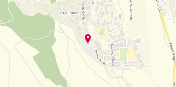 Plan de Le Fournil de la Duranne, 660 avenue Galilée, 13290 Aix-en-Provence