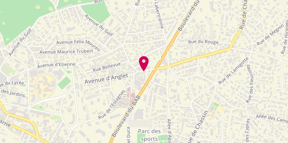 Plan de Carrefour City, 37 avenue de Larochefoucauld, 64600 Anglet
