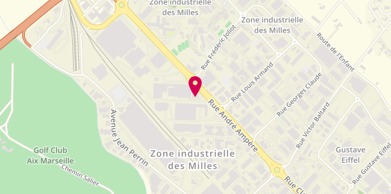 Plan de McDonald's, 820 Rue André Ampère, 13851 Aix-en-Provence