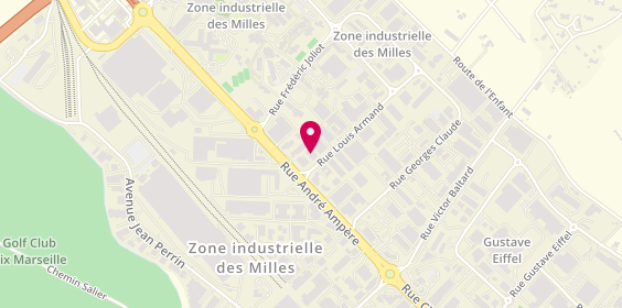 Plan de O'studio, 55 Rue Louis Armand Zone Industrielle, 13290 Aix-en-Provence