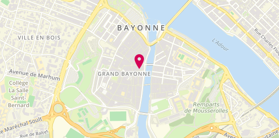 Plan de Cafe Etienne, 8 Rue Port de Suzeye, 64100 Bayonne