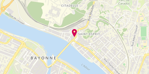 Plan de Route 64, 13 Place de la Republique, 64100 Bayonne