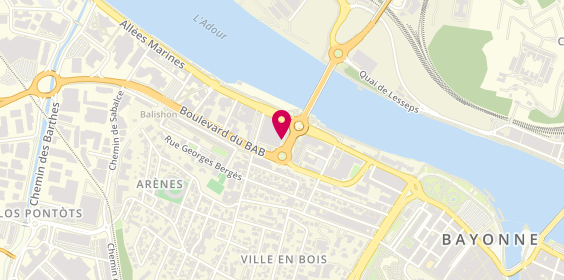 Plan de La Mie Câline, Marinadour
50 avenue Henri Grenet, 64100 Bayonne