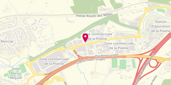 Plan de Aux Pains de César, Zone Artisanale la Pioline
580 Rue Guillaume du Vair Pole, 13290 Aix-en-Provence