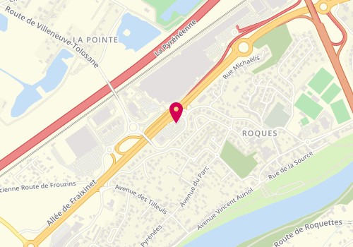 Plan de Mc Donald's, Route Nationale 117
Rue des Églantiers, 31120 Roques