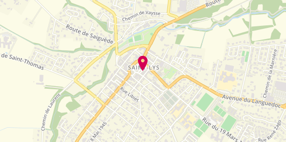 Plan de Buona Pizza, 9 Place de la Liberte, 31470 Saint-Lys