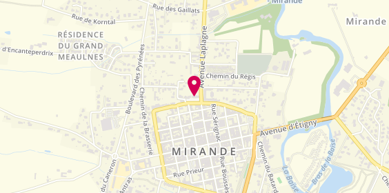 Plan de Urban Food 32, 20 Place de L&#039;Astarac, 32300 Mirande