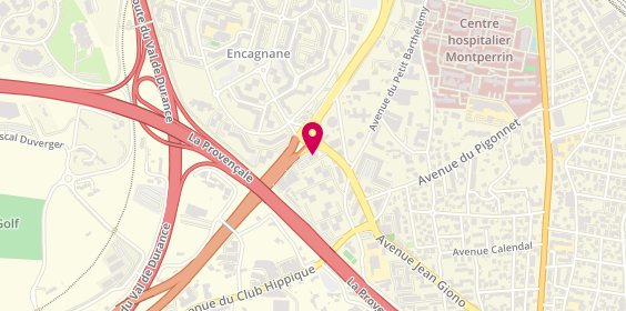 Plan de Mc Donald's, 39 avenue Jean Giono, 13100 Aix-en-Provence