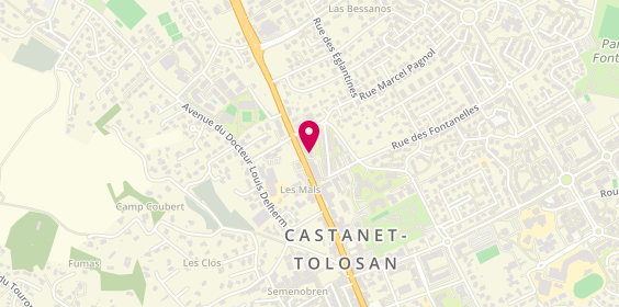 Plan de Mcdonald's, Rue Jean Ingres 10, 31320 Castanet-Tolosan