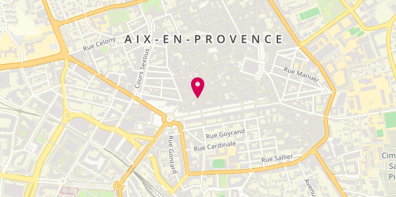 Plan de Gpra, 7 Rue de la Masse, 13100 Aix-en-Provence
