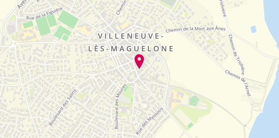 Plan de BERTHES Edouard, 41 Place Gazian, 34750 Villeneuve-lès-Maguelone