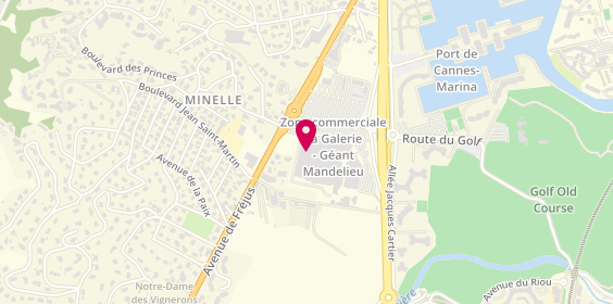 Plan de La Rôtisserie Fermière, Parking Geant Casino
791 avenue de Fréjus Entrée Nord, 06210 Mandelieu-la-Napoule