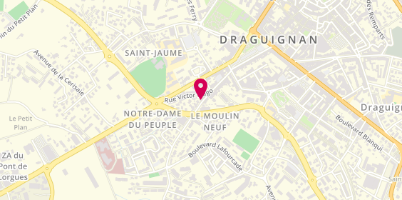 Plan de Black Thaï, 40 Rue Notre Dame du Peuple Mr Bricolage, Trans en Provence la Motte
40 Rue Notre Dame du Peuple, 83300 Draguignan