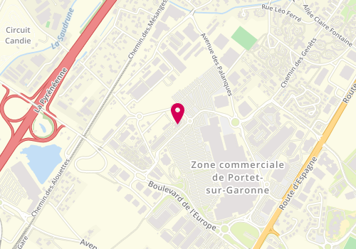 Plan de Mc Donald's, Impasse de l'Enclos Parking Carrefour, 31120 Portet-sur-Garonne