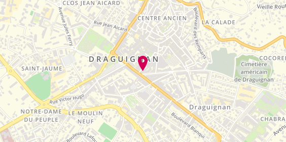 Plan de Au 13, 13 Rue des Endronnes, 83300 Draguignan