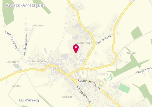 Plan de La Mie-Cale, Zone Artisanale, 64410 Arzacq-Arraziguet