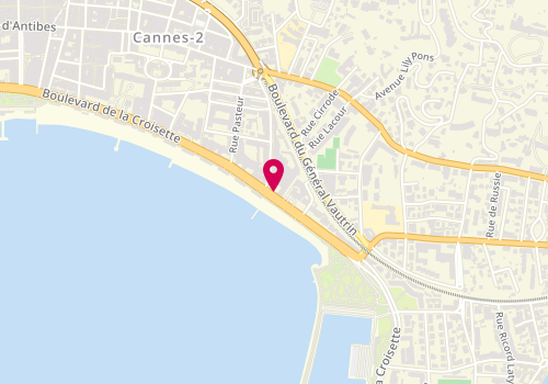 Plan de Kiosque 9, Boulevard de la Croisette, 06400 Cannes