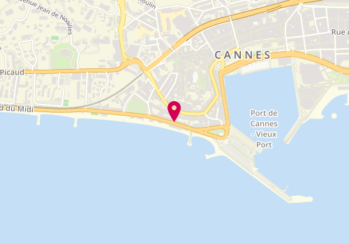 Plan de Chez Louise, 18 Boulevard Jean Hibert, 06400 Cannes