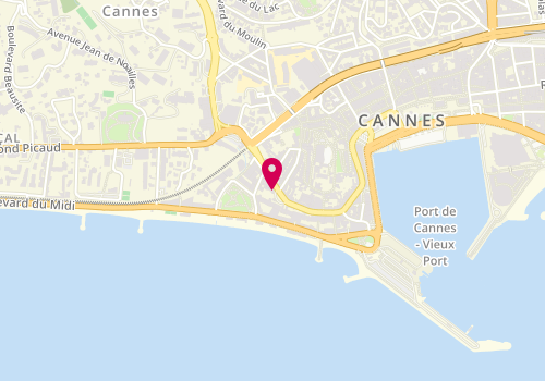 Plan de La Cabane, 75 Rue Georges Clemenceau, 06400 Cannes
