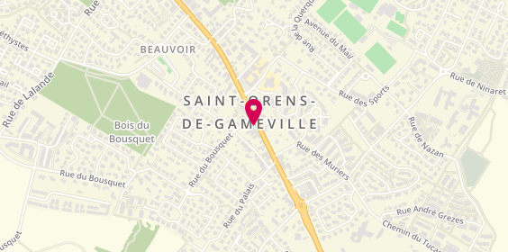 Plan de Burger Factory - Saint Orens, 48 avenue de Gameville, 31650 Saint-Orens-de-Gameville