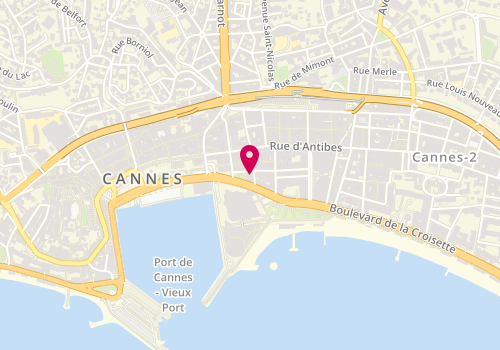 Plan de Welcome To Key West, 2 square Mérimée, 06400 Cannes