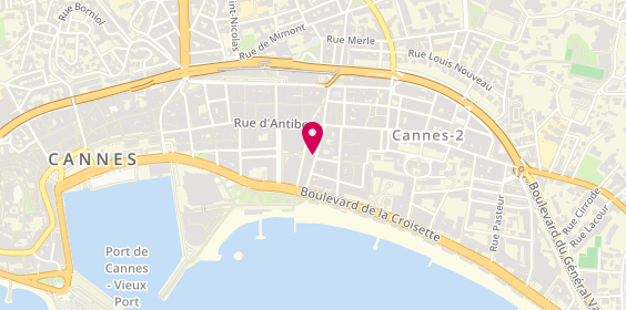 Plan de Ginger, 12 Rue Macé, 06400 Cannes