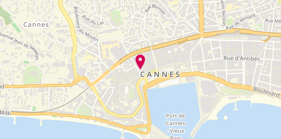 Plan de La Cannoise des Cafes et des Thes, 2 Rue du Marché Forville, 06400 Cannes