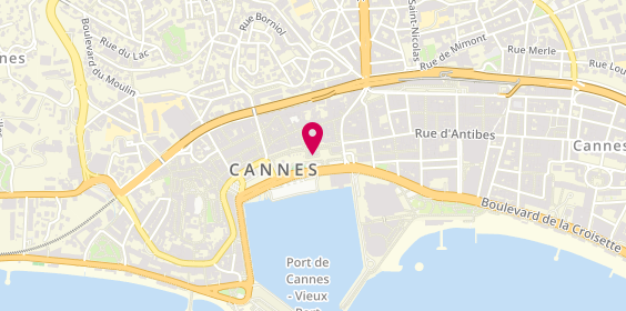 Plan de Mc Donald'S, 2 Rue Félix Faure, 06400 Cannes