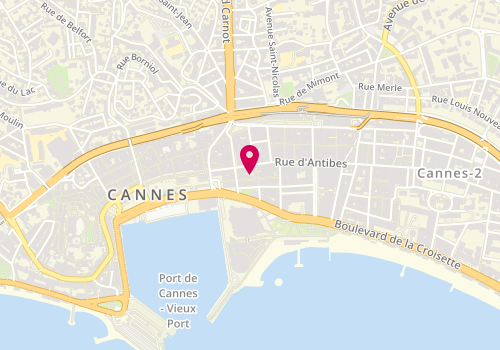 Plan de Chaï Dee, 17 Rue Bivouac Napoléon, 06400 Cannes