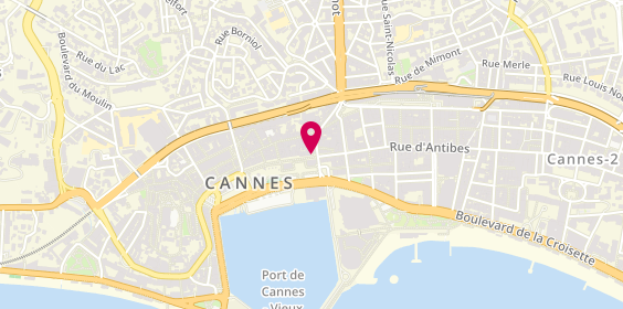 Plan de Amorino, 85 Rue Félix Faure, 06400 Cannes
