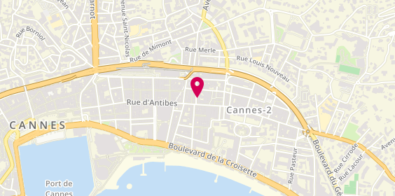 Plan de Big Fernand, 6 Rue Teisseire, 06400 Cannes