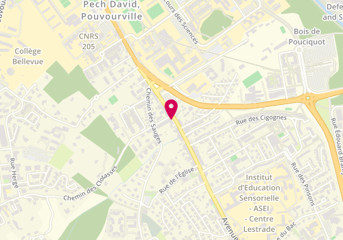 Plan de New School Tacos, 271 Route de Narbonne, 31400 Toulouse