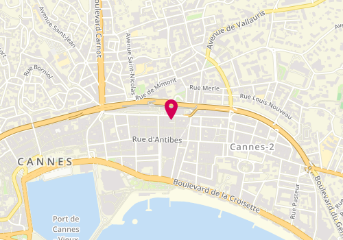 Plan de Sushi Shop, 11 Rue Hélène Vagliano, 06400 Cannes
