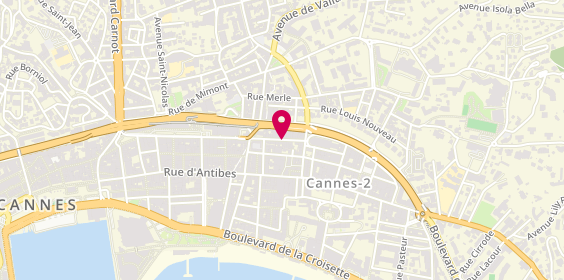 Plan de Big M, 50 Rue Jean Jaures, 06400 Cannes