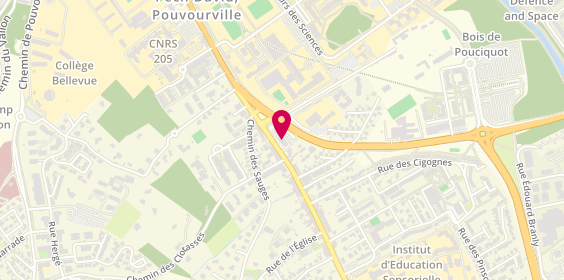Plan de Mcdonald's, Route de Narbonne 206-210, 31400 Toulouse