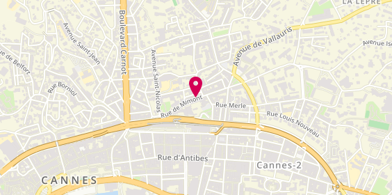 Plan de Bacchus Café, 17 Rue de Mimont, 06400 Cannes