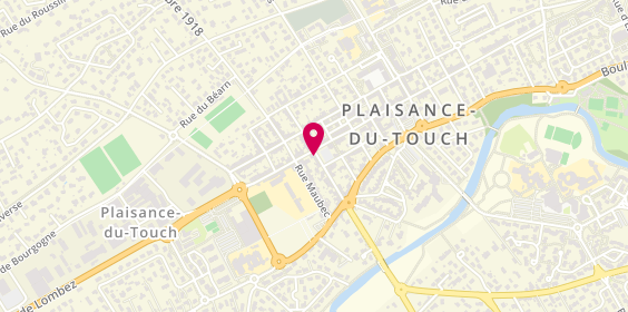 Plan de Tutti Pizza, 4 Rue du Dr Armaing, 31830 Plaisance-du-Touch
